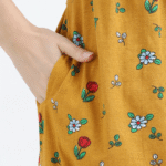 Zipless Nursing Dress with Back Knot