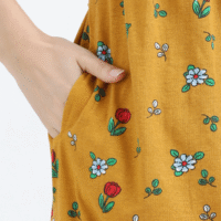 Zipless Nursing Dress with Back Knot