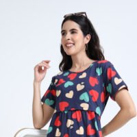 Zipless Maternity Feeding Dress