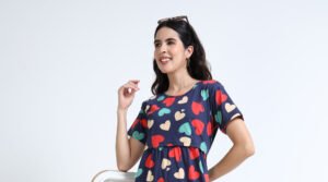 Zipless Maternity Feeding Dress