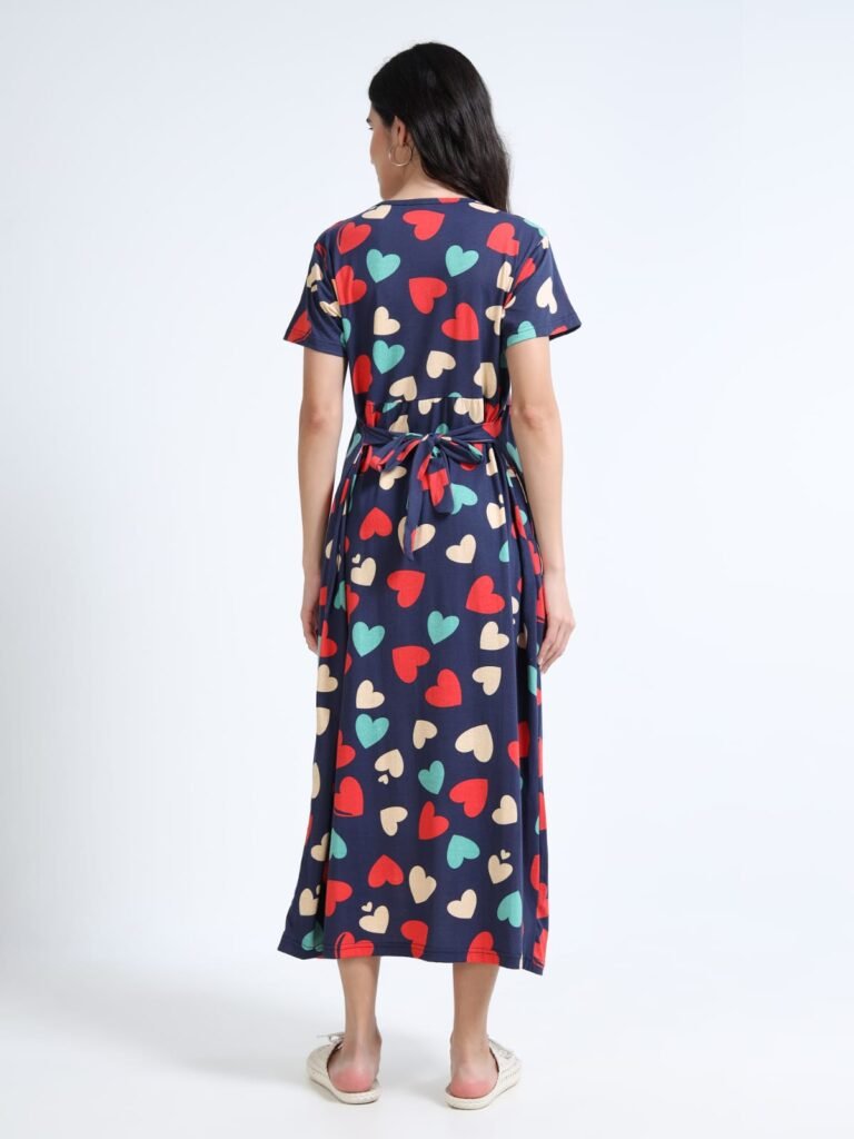 Zipless Maternity Feeding Dress