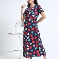 ZIPLESS MATERNITY FEEDING DRESS