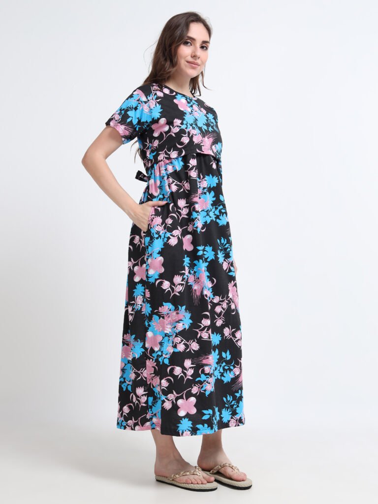 Zipless Maternity Maxi Dress (Copy)