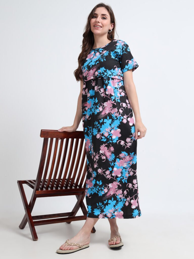 Zipless Maternity Maxi Dress (Copy)