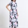 Soft Printed Nursing Nighty with Easy Feeding Access