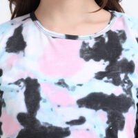 Soft Printed Nursing Nighty with Easy Feeding Access