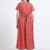 Maternity & Nursing Maxi Dress for Women | Feeding Friendly | Soft Cotton-Blend | Zipless Comfort Fit