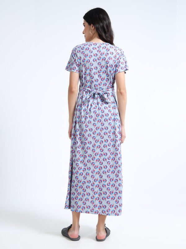 Women Zipless Feeding Maternity Dress
