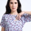 Women Zipless Feeding Maternity Dress