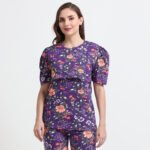 Cotton Maternity Feeding Co-ord Night Suit