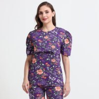 Cotton Maternity Feeding Co-ord Night Suit