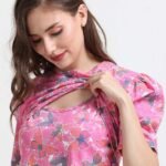 Pregnancy & Feeding Night Suit for Women