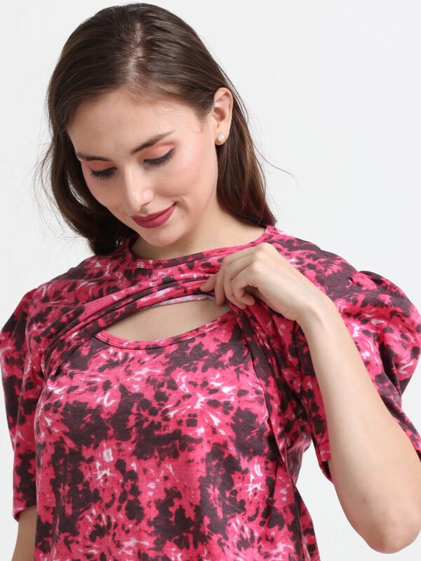 Maternity Feeding Nightwear T-Shirt & Pyjama Set