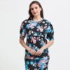 Zipless Maternity Feeding Night Dress Set