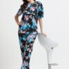 Zipless Maternity Feeding Night Dress Set