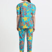 Women Printed Nursing Night Suit for Feeding Mothers