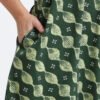 Elegant Green Printed Zipless Feeding Top