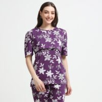 Women’s Comfortable Feeding Night Suit Set