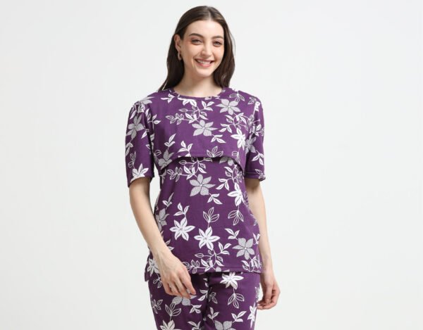 Women’s Comfortable Feeding Night Suit Set