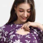 Women’s Comfortable Feeding Night Suit Set