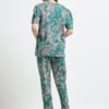 Barbet Women Cotton Maternity Feeding Night Suit Set