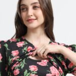Barbet Maternity Feeding Nightwear T-Shirt & Pyjama Set