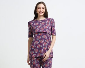 Maternity Nursing Nightwear Lounge Set