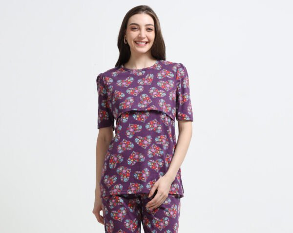 Maternity Nursing Nightwear Lounge Set