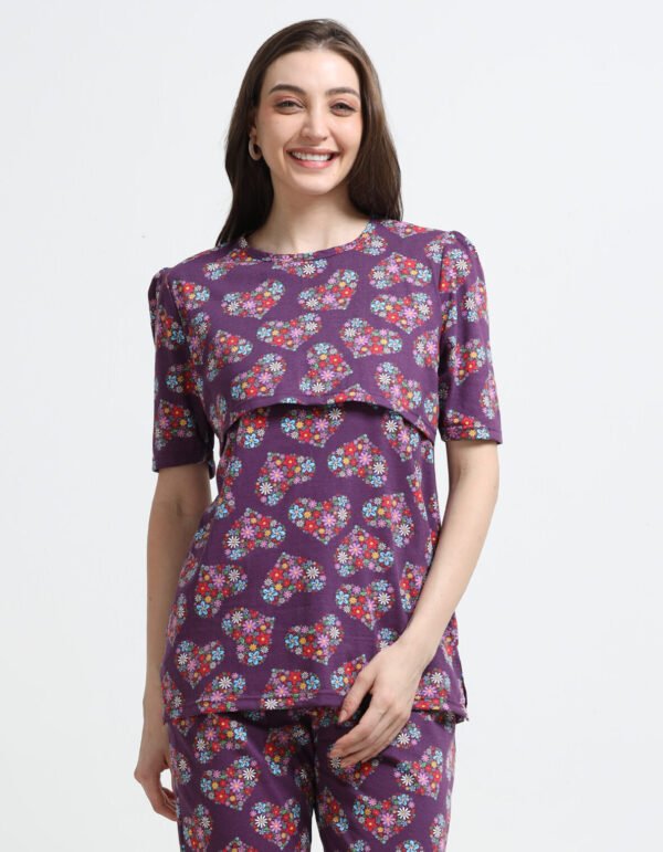 Maternity Nursing Nightwear Lounge Set