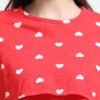 Women Printed Nursing Night Suit for Feeding Mothers