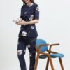 Cotton Maternity Feeding Co-ord Night Suit