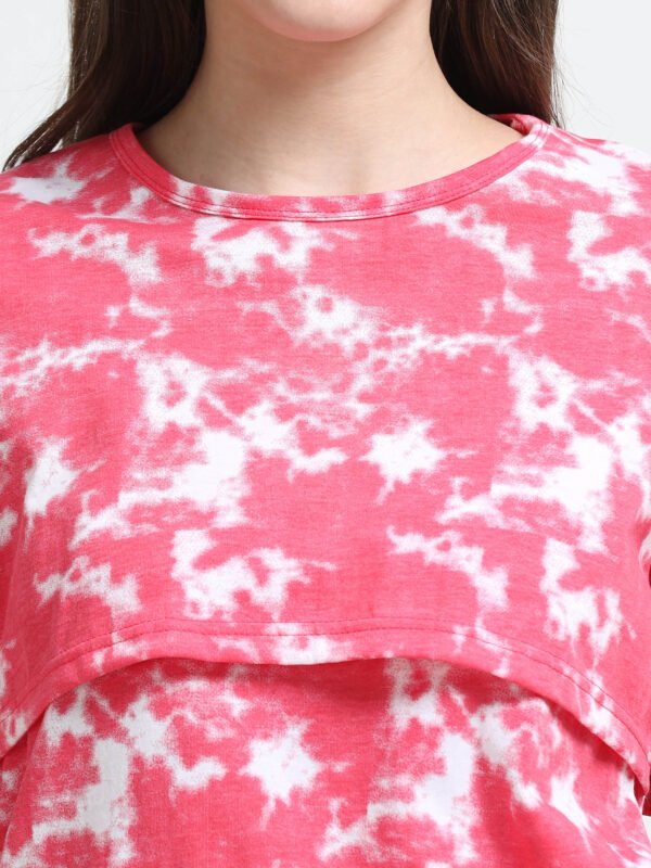 Soft Cotton Feeding Night Suit for Women