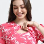 Soft Cotton Feeding Night Suit for Women