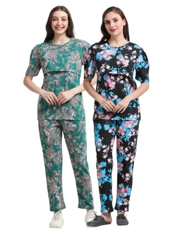 ZIPLESS FEEDING CO-ORD SET COMBO OF 2