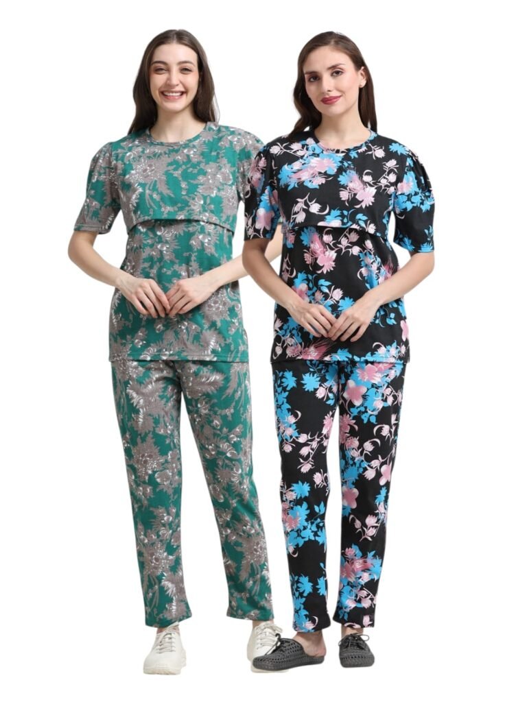 ZIPLESS FEEDING CO-ORD SET COMBO OF 2