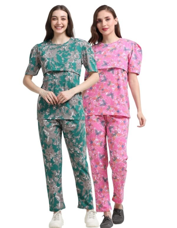 ZIPLESS FEEDING CO-ORD SET COMBO OF 2