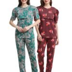 ZIPLESS FEEDING CO-ORD SET COMBO OF 2