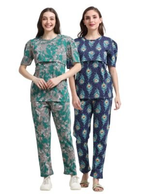 ZIPLESS FEEDING CO-ORD SET COMBO OF 2