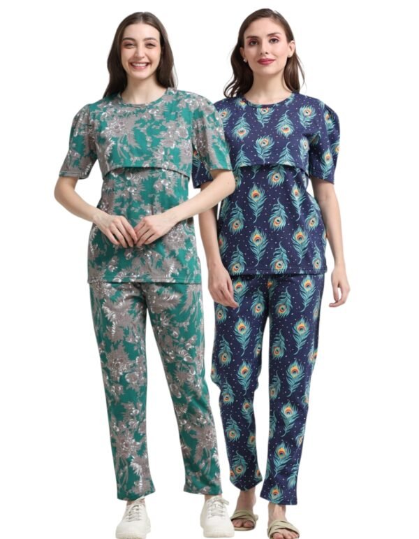 ZIPLESS FEEDING CO-ORD SET COMBO OF 2
