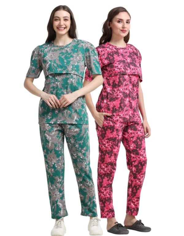 ZIPLESS FEEDING CO-ORD SET COMBO OF 2