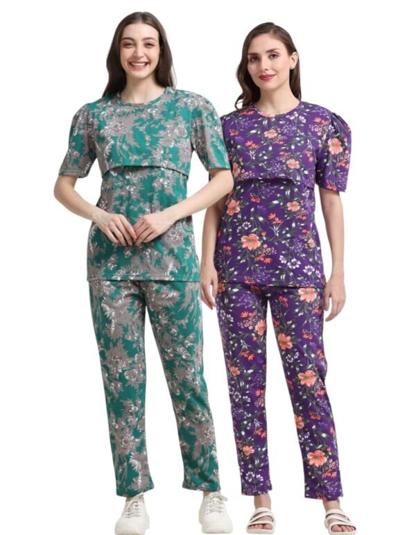 ZIPLESS FEEDING CO-ORD SET COMBO OF 2