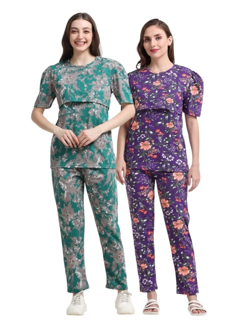 ZIPLESS FEEDING CO-ORD SET COMBO OF 2