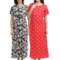 BLACKFLOWER-HR.jpeg ZIPLESS MATERNITY MAXI-COMBO OF 2