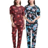ZIPLESS FEEDING CO-ORD SET COMBO OF 2