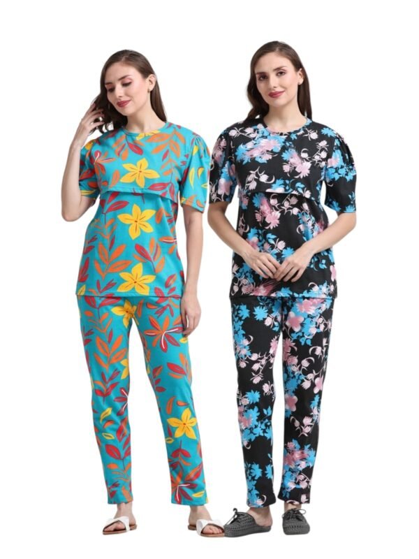 ZIPLESS FEEDING CO-ORD SET COMBO OF 2