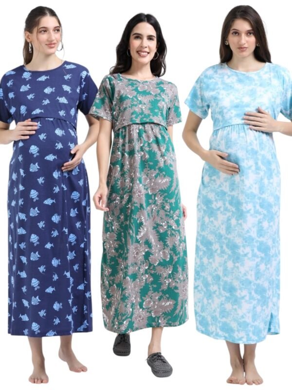 BLUEDD-FISH-BG.jpeg ZIPLESS MATERNITY MAXI-COMBO OF 3