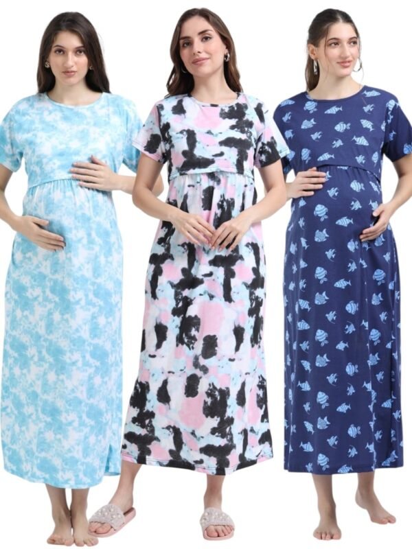 ZIPLESS MATERNITY MAXI-COMBO OF 3