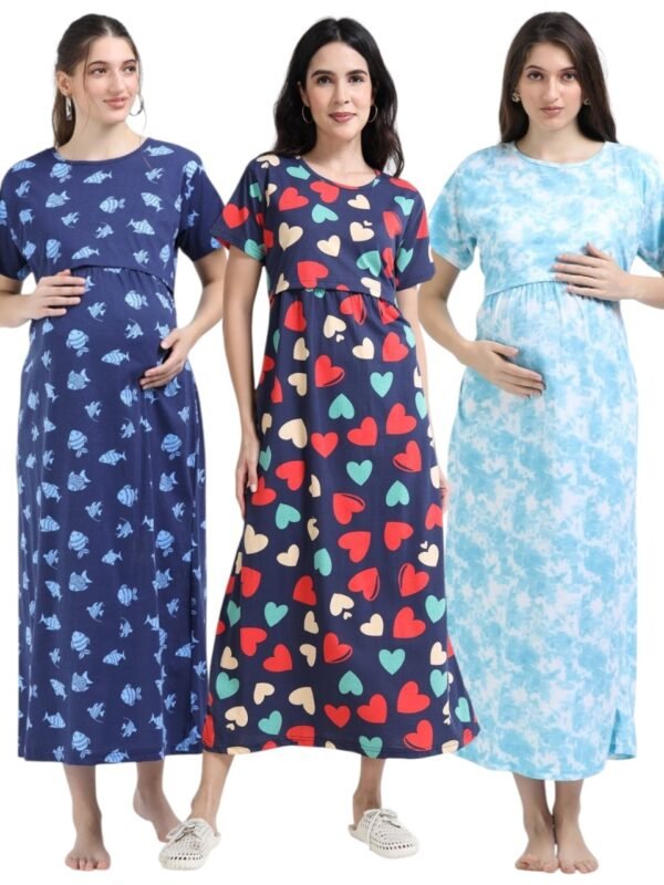 ZIPLESS MATERNITY MAXI-COMBO OF 3