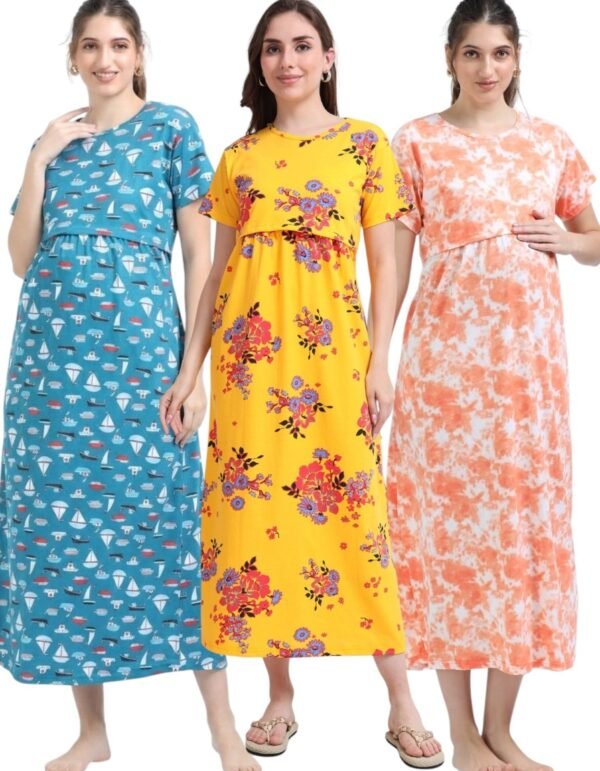 BOAT-ORANGEDD-YELLOW.jpeg ZIPLESS MATERNITY MAXI-COMBO OF 3