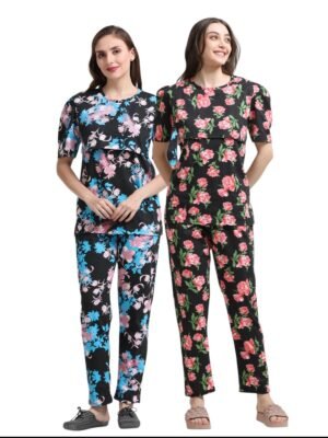 ZIPLESS FEEDING CO-ORD SET COMBO OF 2